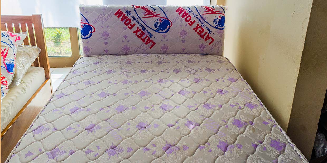 density of latex mattress