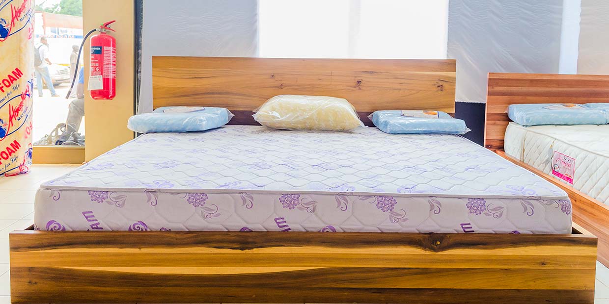 latex foam bed mattress